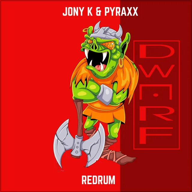 Redrum by Jony K, Pyraxx - Hardcore cover art