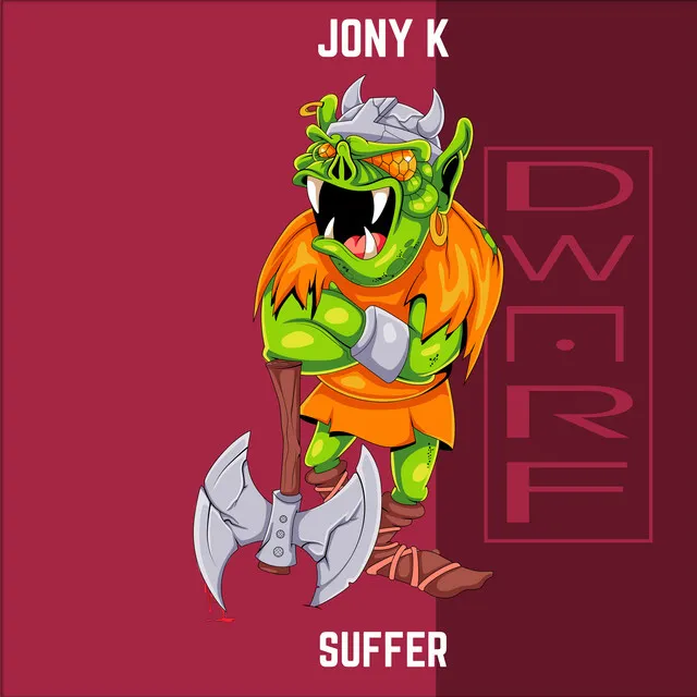 Suffer by Jony K - Hardcore cover art