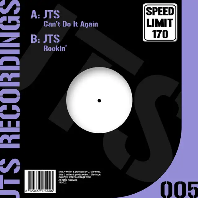 Can't Do It Again - Original Mix by JTS - Happy Hardcore cover art