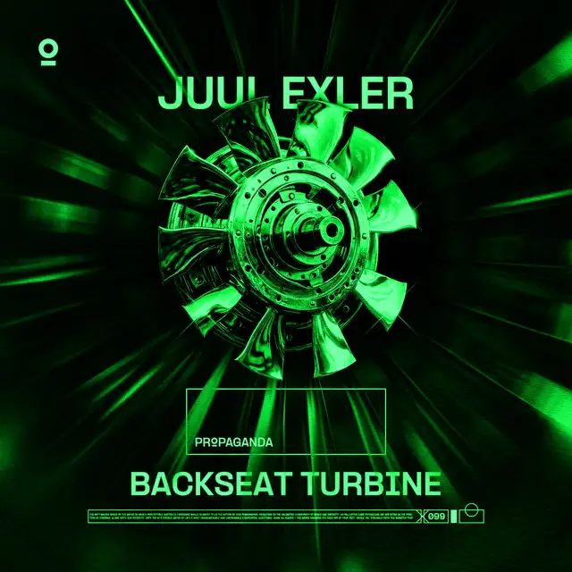 Backseat Turbine by Juul Exler - Hard Techno cover art