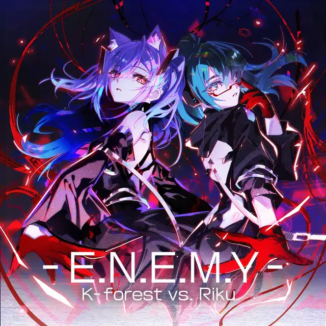 E.N.E.M.Y by K-forest, Riku - Happy Hardcore cover art