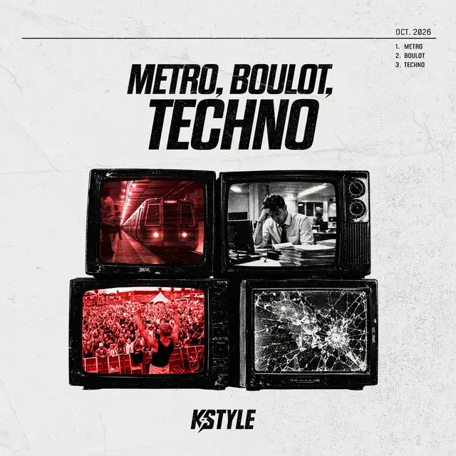 Metro, Boulot, Techno by K-Style - Hard Techno cover art