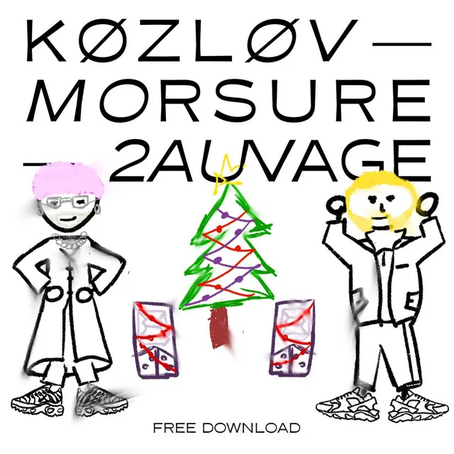 2AUVAGE by Køzløv, MORSURE - Hard Techno cover art