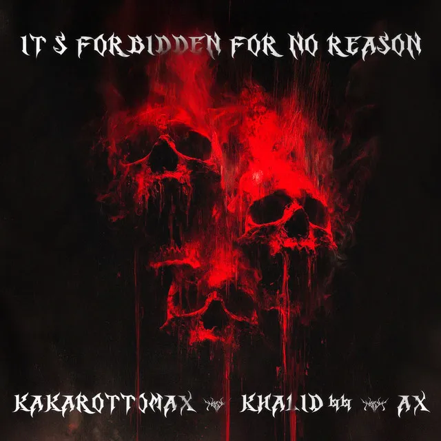 It's Forbidden For No Reason by Kakarottomax, Tétraèdre Records, AX, KHALID44 - Hard Techno cover art