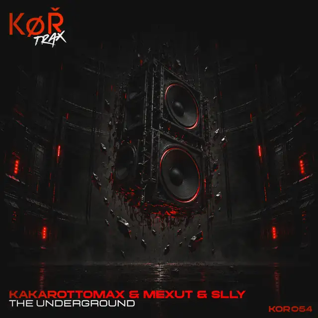 THE UNDERGROUND by Kakarottomax, MEXUT, SLLY - Hard Techno cover art