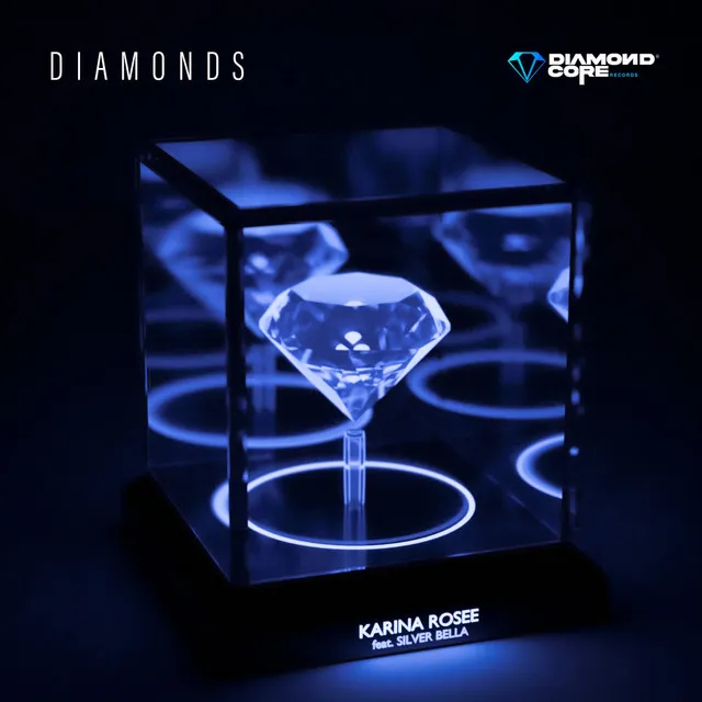 DIAMONDS by Karina Rosee - Hardstyle cover art