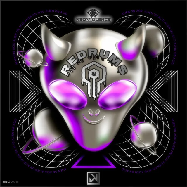 Alien On Acid - Extended by KarmaKontra, Redrums - Hardstyle cover art