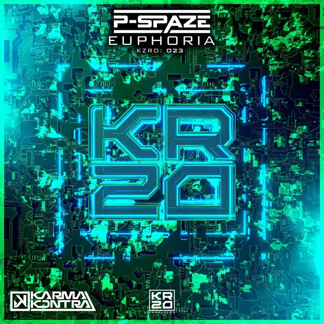 Euphoria by KarmaKontra, P-Spaze - Hardstyle cover art
