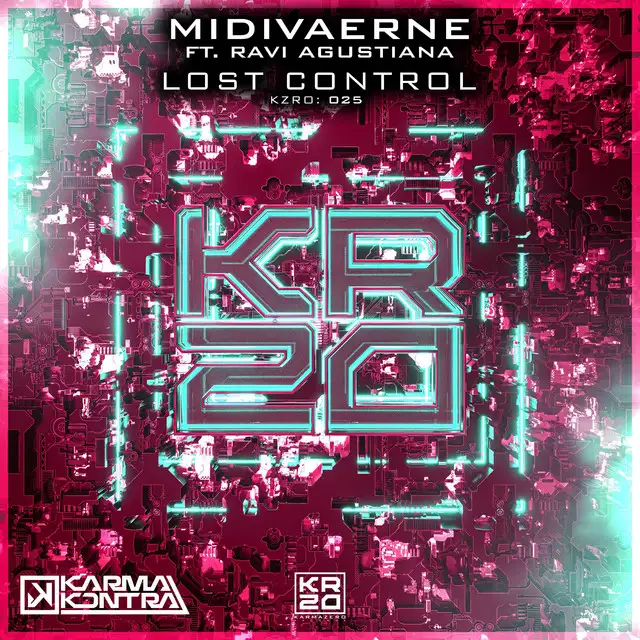 Lost Control by KarmaKontra, Ravi Agustiana, Midivaerne - Hardstyle cover art