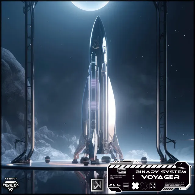 Voyager by KarmaKontra, Binary System - Hardstyle cover art