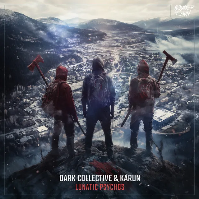 Lunatic Psychos by Karun, Dark Collective - Hardcore cover art