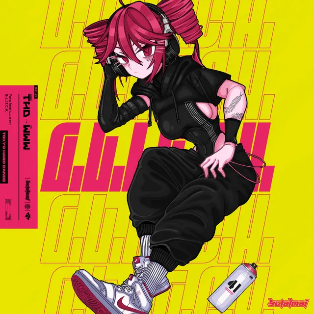 G.L.I.T.C.H. (feat. KASANE TETO) by Kasane Teto, Yuta Imai - Hardstyle cover art