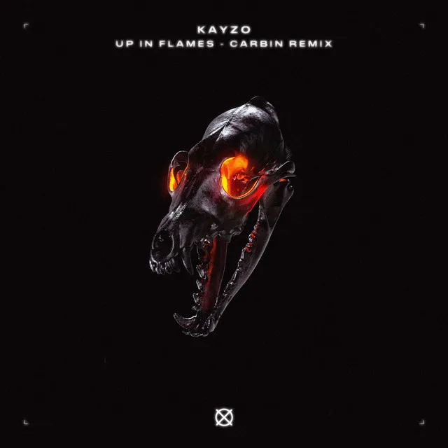Up In Flames (feat. Alex Gaskarth) - Carbin Remix by Kayzo, Carbin, Alex Gaskarth - Hardstyle cover art
