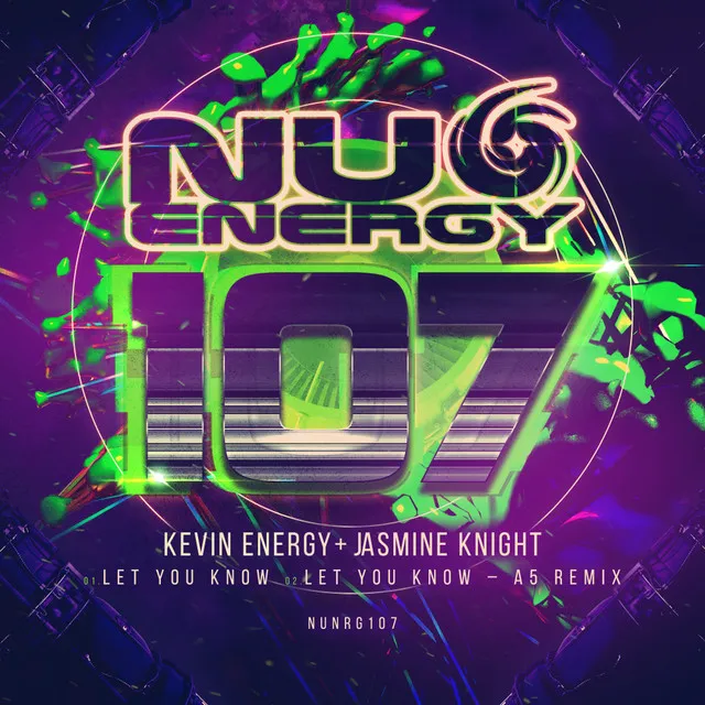 Let You Know - A5 Remix by Kevin Energy, Jasmine Knight, A5 - Happy Hardcore cover art