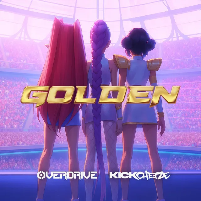 Golden (Hardstyle) by KICKCHEEZE, OverDrive - Hardstyle cover art