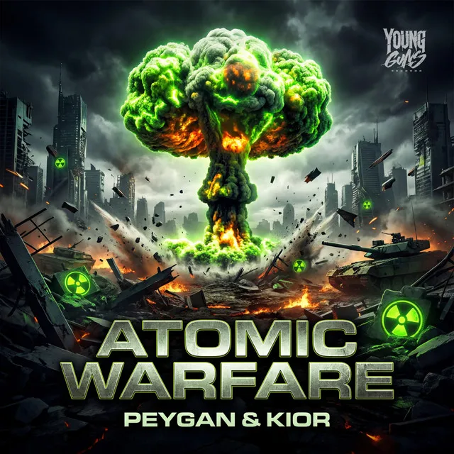 ATOMIC WARFARE by KIOR, PEYGAN - Deutscher Krach cover art