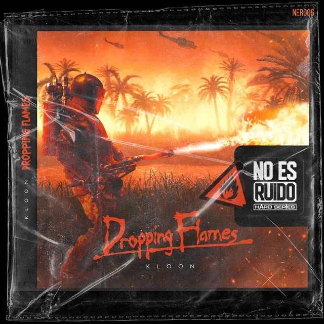Dropping Flames by Kloon - Hardstyle cover art