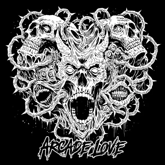 Arcade Love by KNTRLVRLST - Hard Techno cover art