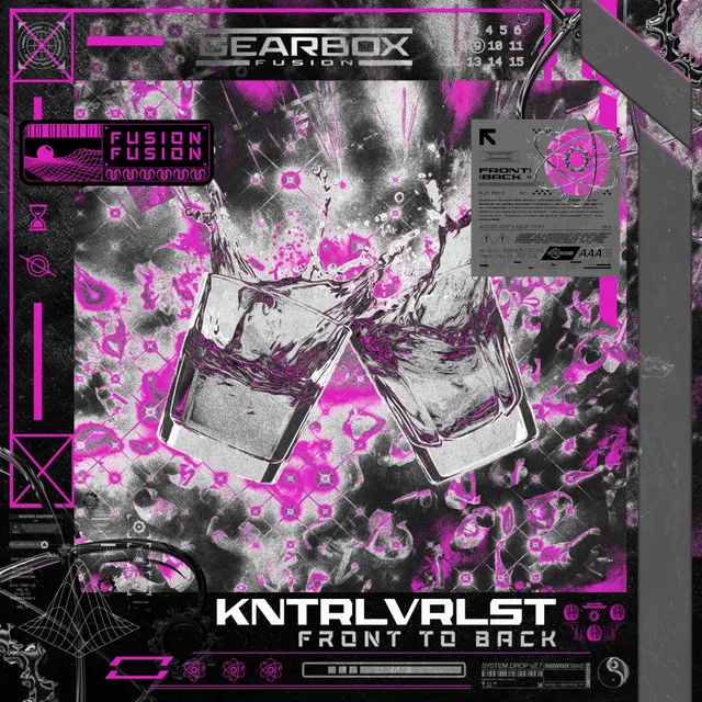 Front To Back by KNTRLVRLST - Hard Techno cover art