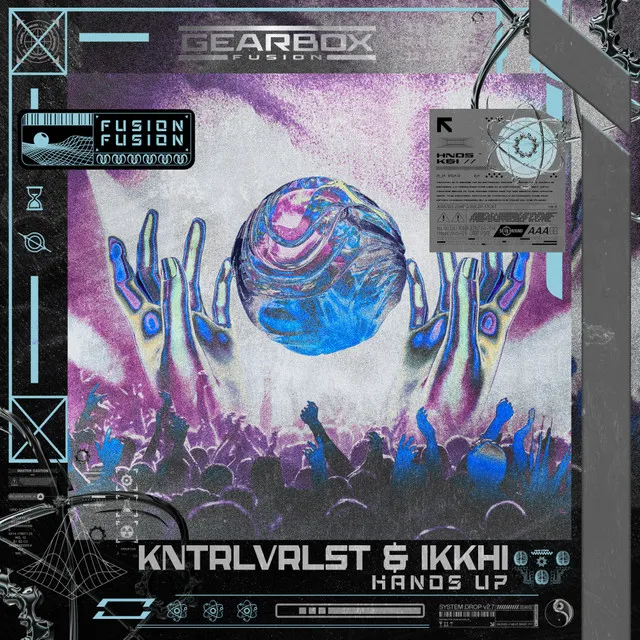 Hands Up by KNTRLVRLST, Ikkhi - Hard Techno cover art