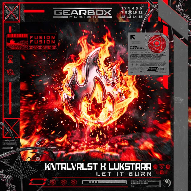 LET IT BURN by KNTRLVRLST, LUKSTARR - Hard Techno cover art