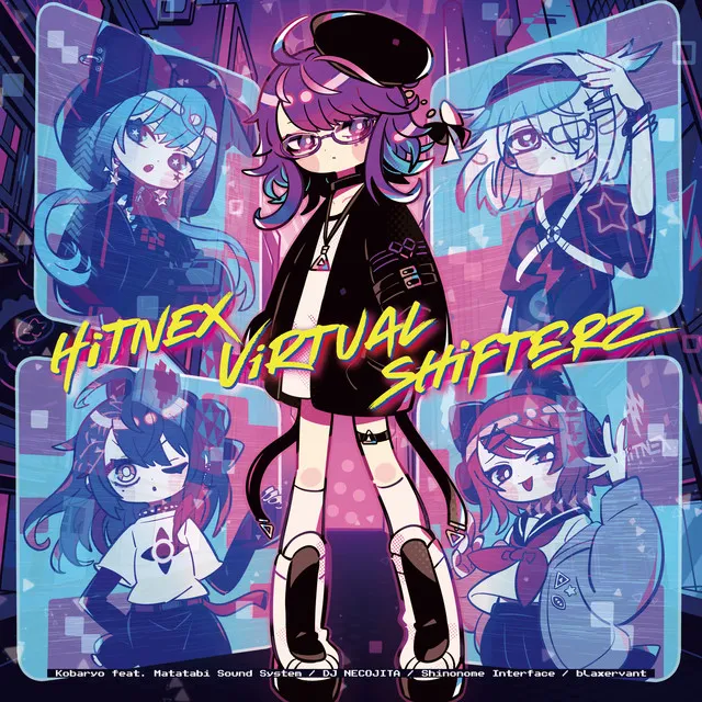 MELT*DOWN - HVS ver. by Kobaryo, DJ NECOJITA, Matatabi Sound System, Shinonome Interface, blaxervant - Happy Hardcore cover art