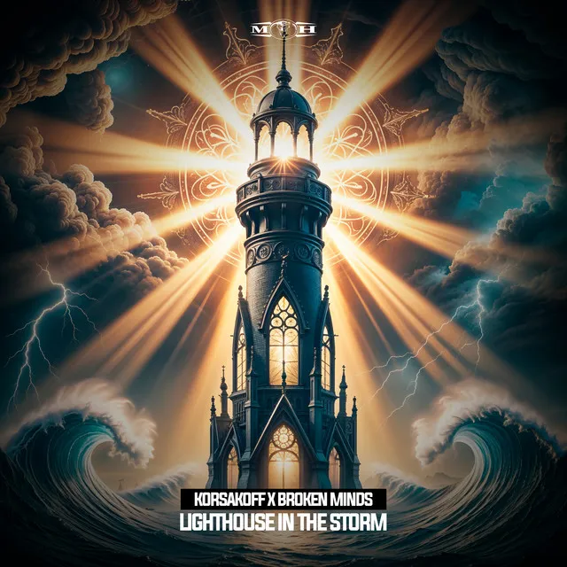 Lighthouse In The Storm by Korsakoff, Broken Minds - Hardcore cover art