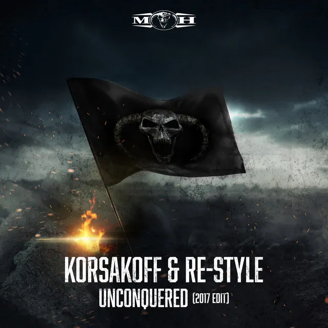 Unconquered - 2017 Edit by Korsakoff, Re-Style - Hardcore cover art
