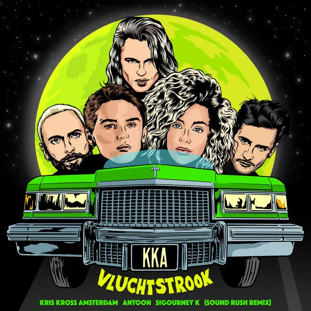 Vluchtstrook - Sound Rush Remix by Kris Kross Amsterdam, Antoon, Sound Rush, Sigourney K - Hardstyle cover art