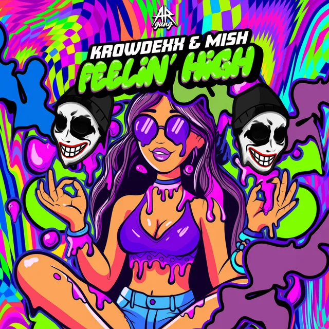 FEELIN' HIGH by Krowdexx, Mish - Rawstyle cover art