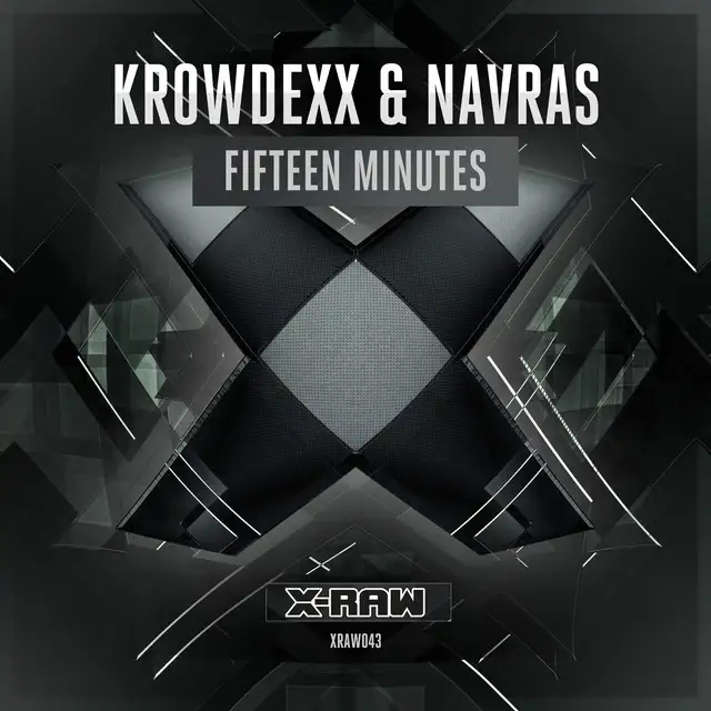 Fifteen Minutes by Krowdexx, Navras - Hardstyle cover art