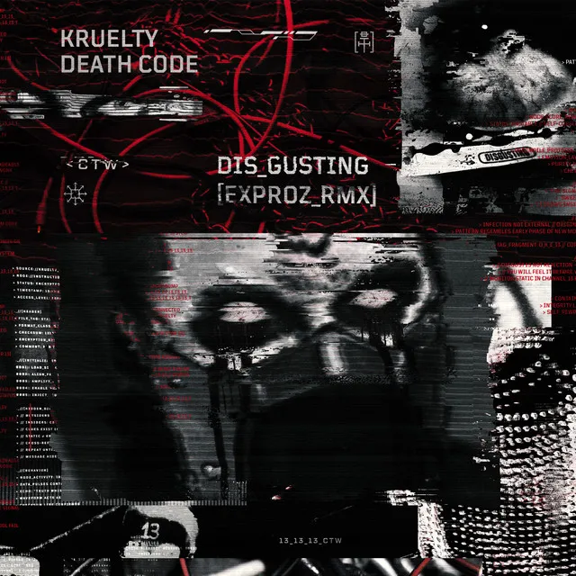 DIS_GUSTING - EXPROZ_RMX by Kruelty, Exproz, DEATH CODE - Hardstyle cover art