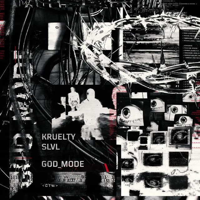 GOD_MODE by Kruelty, SLVL - Hardstyle cover art