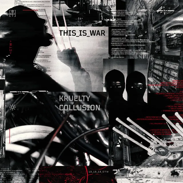 THIS_IS_WAR by Kruelty, Collusion - Hardstyle cover art