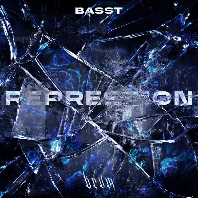 Repression by KRVM, Tétraèdre Records, BASST - Hard Techno cover art