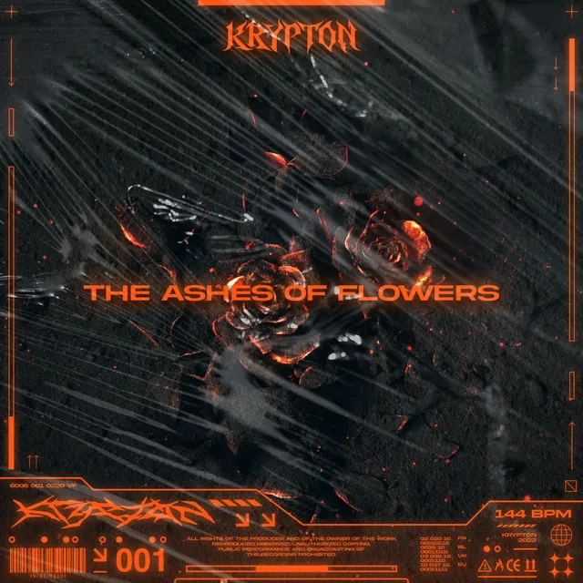 The Ashes Of Flowers by KRYPTON - Hard Techno cover art
