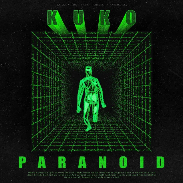 Paranoid by KUKO - Hard Techno cover art