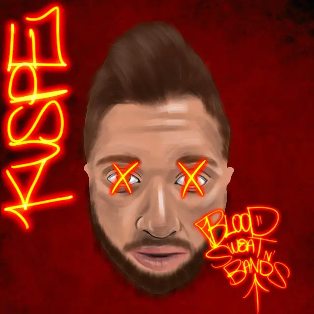 BLOOD SWEAT N' BANDZ by Kuspe - Hardstyle cover art