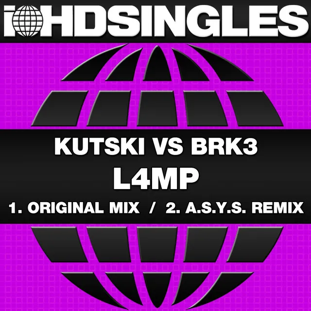 L4MP - A.S.Y.S Remix by Kutski, BRK3 - Hardstyle cover art
