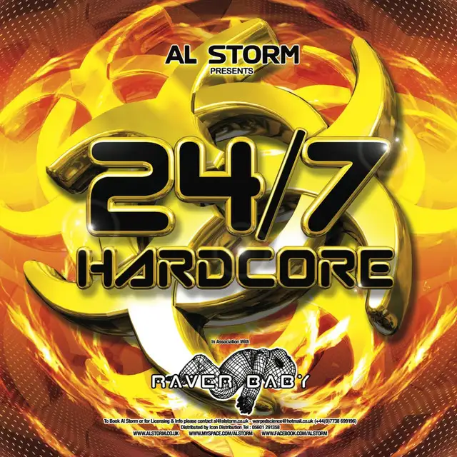 Power Of Darkness - Dirty Chopper Mix by Kutski, Al Storm - Hardstyle cover art