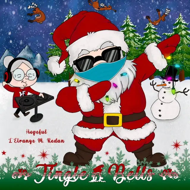 Jingle Bells by L'Étrange M. Redan, Hopeful - Hardstyle cover art