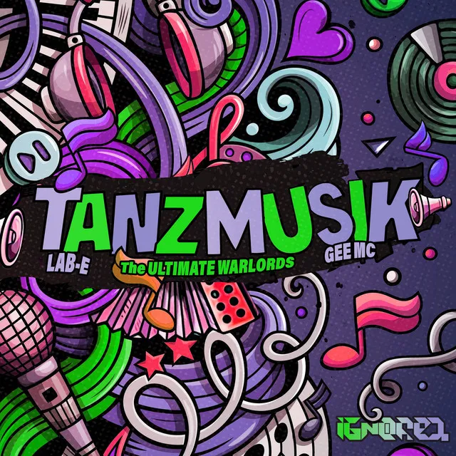 Tanzmusik by Lab-E, Gee Mc, The Ultimate Warlords - Frenchcore cover art