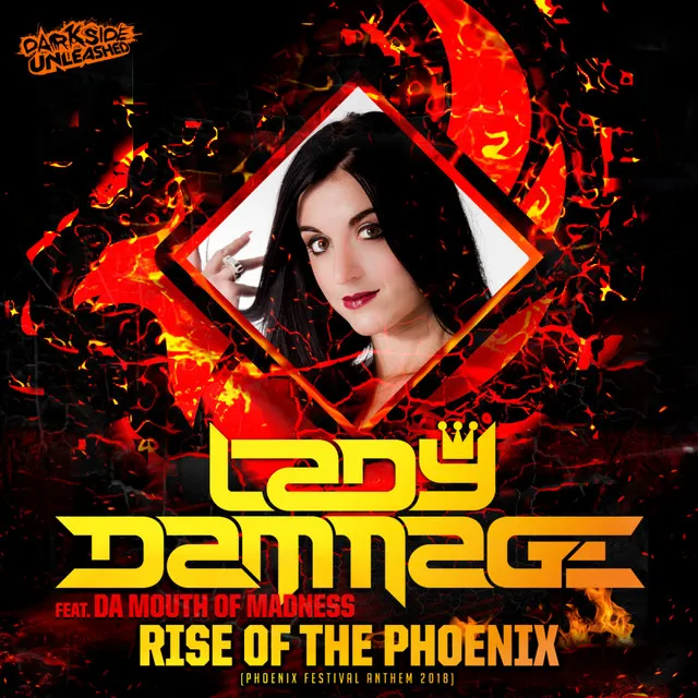 Rise Of The Phoenix - Phoenix Festival Anthem 2018 by Lady Dammage, Da Mouth of Madness - Uptempo cover art