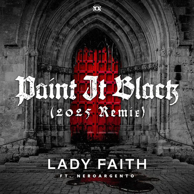 Paint It Black - 2025 Remix by Lady Faith, Neroargento - Hardstyle cover art