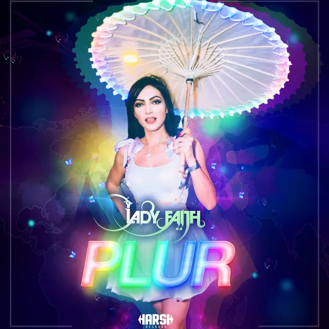 PLUR by Lady Faith - Hardstyle cover art