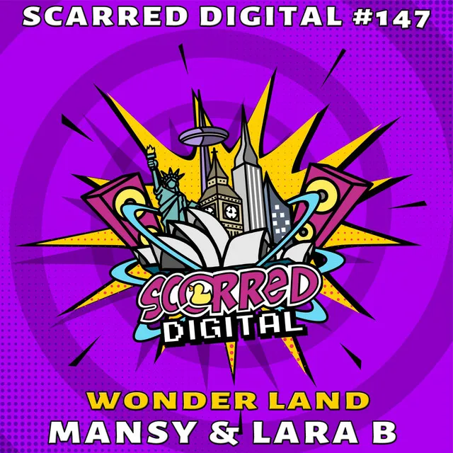 Wonderland by Lara B, Mansy - Happy Hardcore cover art