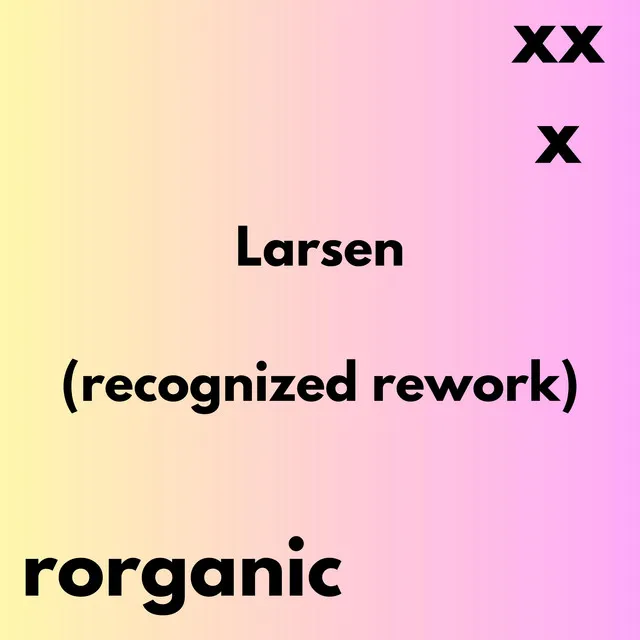 Cover art of Larsen (recognized rework)
