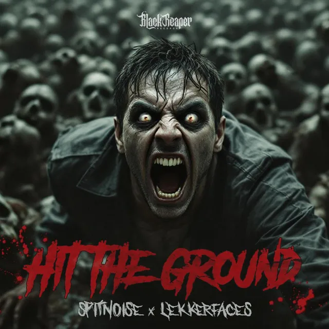 Hit The Ground by Lekkerfaces, Spitnoise - Uptempo cover art