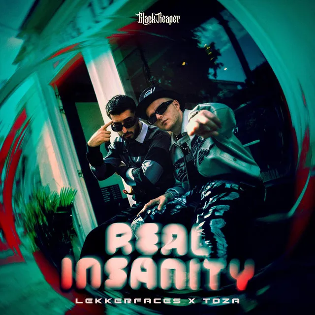 REAL INSANITY by Lekkerfaces, TOZA, Teal - Uptempo cover art