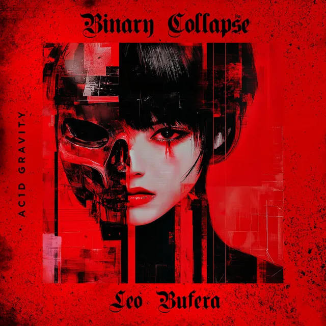 Binary Collapse - Radio Edit by Leo Bufera - Hard Techno cover art